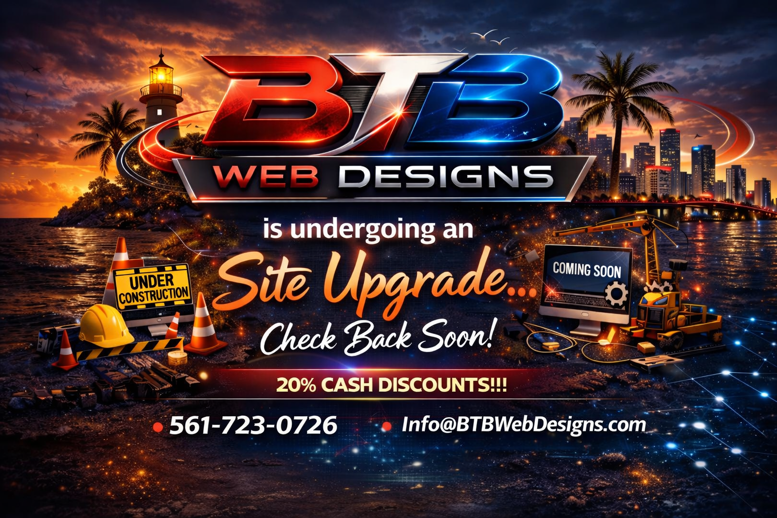 BTB Web Designs Site Upgrade